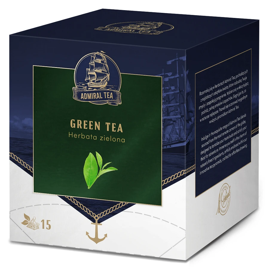 Admiral Tea Green, express tea, 2 g x 15 sachets