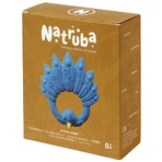 Natruba, mordedor de caucho natural, azul pavo real, desde el nacimiento, 1 pieza