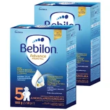Set Bebilon Advance Pronutra 5 Junior, voedzame melkvoeding, voor kleuters, 2 x 1000 g