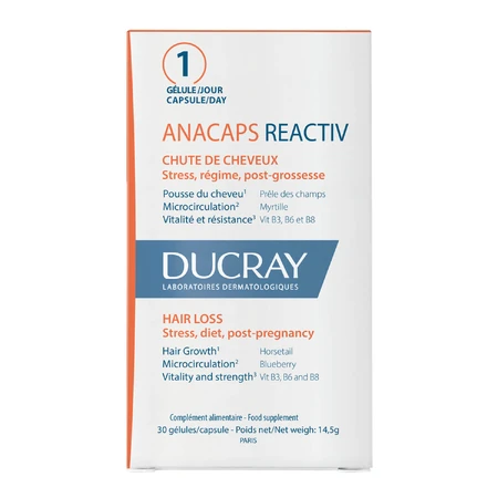 Ducray Anacaps Reactiv set, 2 x 30 capsules