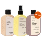 Set Resibo Glossom, maschera all'olio per capelli, 100 ml + trattamento stimolante per la crescita dei capelli, 90 ml + balsamo rigenerante per capelli, 100 ml in omaggio