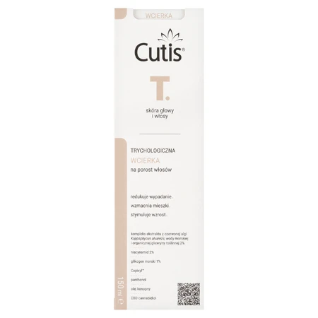 Cutis T, pack tricológico para el crecimiento del cabello, 150 ml