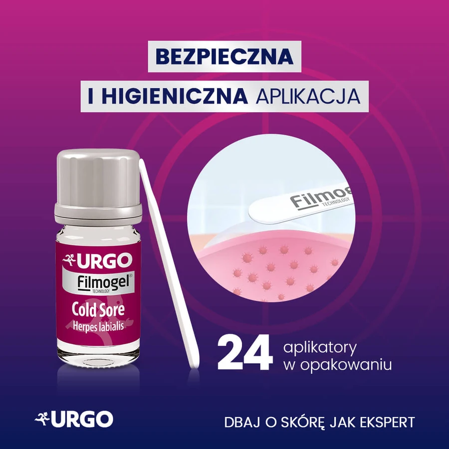 Urgo Filmogel Herpes, vloeibare pleister, 3 ml