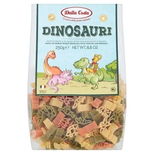Smiley Dino durum wheat pasta, 250 gr, Dalla Costa