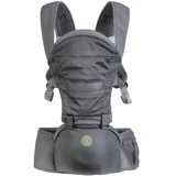 Versatile baby carrier with 5 positions and storage pocket, 3,5 - 18kg, Grey, Dreambaby