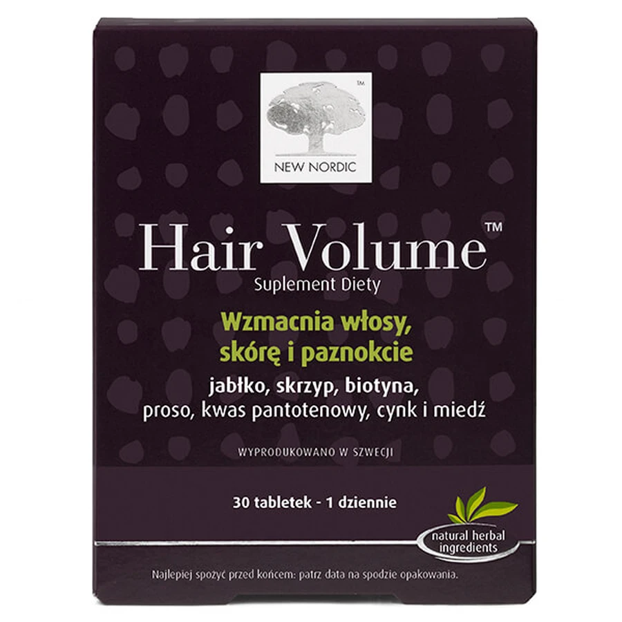 New Nordic Hair Volume, 30 tablets