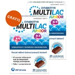 Multilac Junior Synbiotic, Pralinen, 20 Stück + 20 Stück gratis