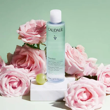 Caudalie Vinoclean, tónico hidratante, 200 ml