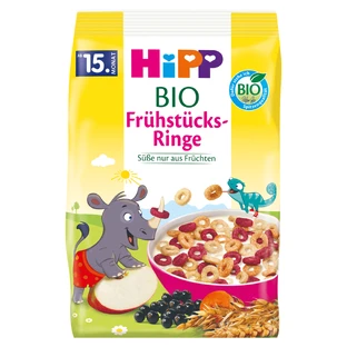HiPP crunchy Bio multigrain wheels, after 15 months, 120 g