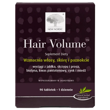 Neu Nordic Hair Volume, 90 Tabletten + Gratisflasche für die Hausapotheke