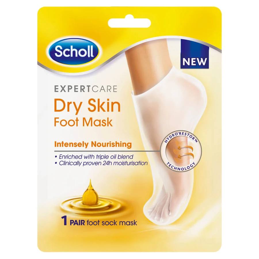 Triple Oil Foot Mask, 1 pair, Scholl