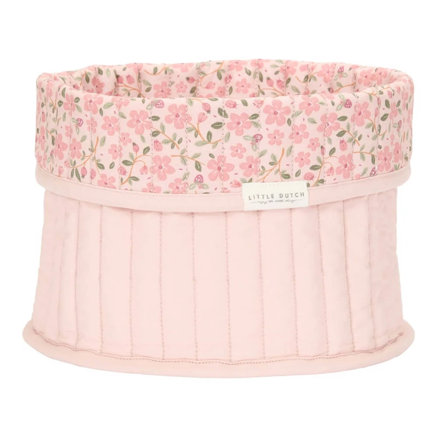 Pikowany kosz do przechowywania, 20 cm, Fairy Floral, Little Dutch: ceny i cechy