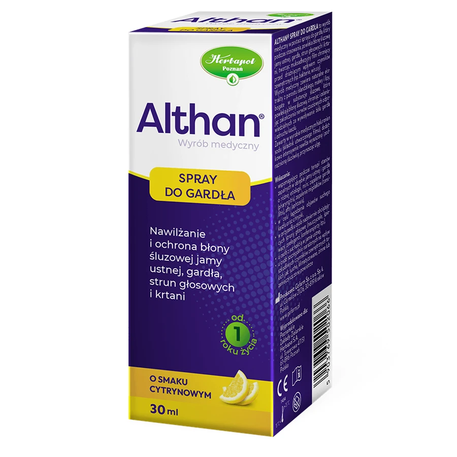 Althan, spray para la garganta, 30 ml