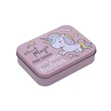 Metalldose mit Einhorn-Verbänden, 30 g, Take Care