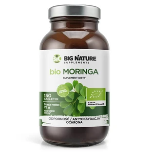 Big Nature Bio Moringa, 150 tablets