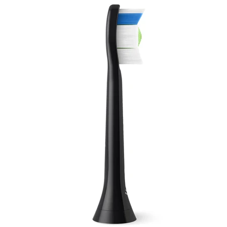 Philips, vervangende opzetborstels voor Sonicare W2 Optimal White sonische tandenborstel, zwart, 4 stuks