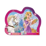 Rapunzel lijst decoupeerzaag, 3 jaar+, 25 stukjes, Dino