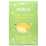 Mini U, kit para hacer bolas de baño espumosas, 200 g