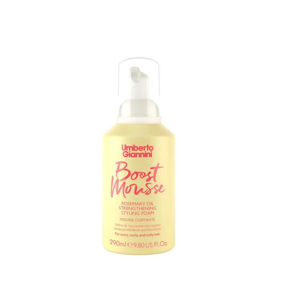 Verstevigende stylingmousse met rozemarijnolie Sterke krullen, 290 ml, Umberto Giannini, Umberto Giannini