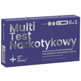 Onderzoek jezelf Multi Drugstest 6in1, thuistest voor de detectie van 6 drugs in urine, 1 stuk