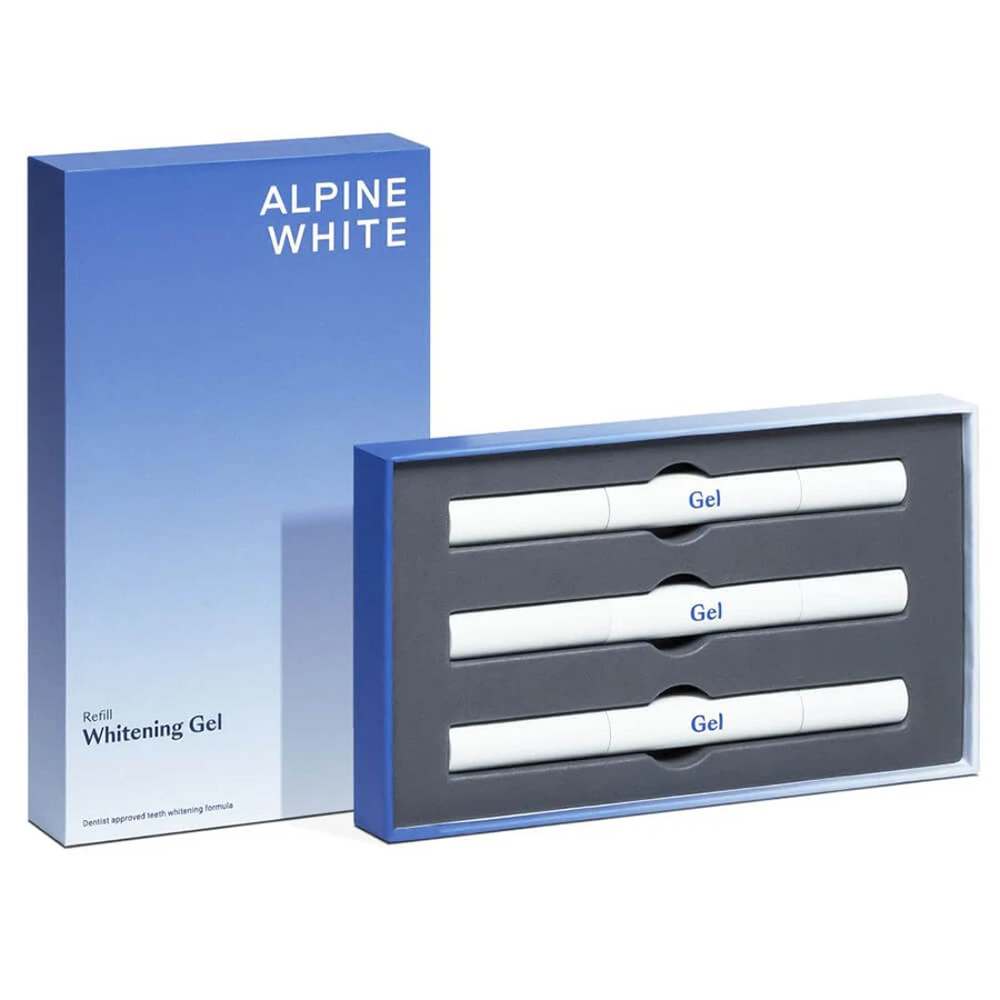 Alpine White Whitening, teeth whitening gel, 3 x 2 ml