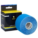 YellowSport YellowTape, cinta de kinesiotaping, azul, 5 cm x 5 m