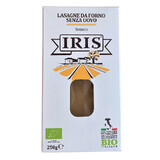 Pâtes à lasagnes de blé dur, 250 gr, Iris