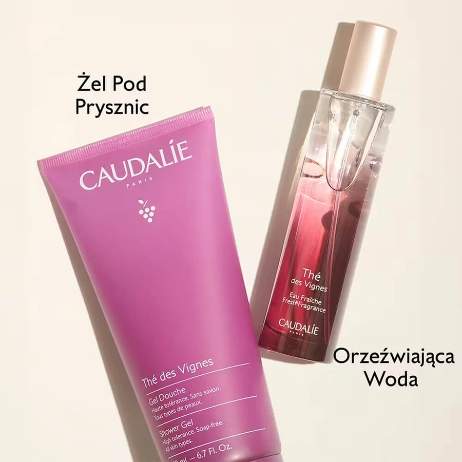 Caudalie The des Vignes, gel de ducha, 200 ml