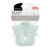 Compartmentalized container for milk powder or snacks, 240 ml, Mint, Kikka Boo