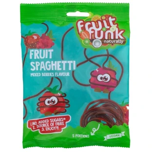 Spaghetti met bessen, 100 g, Fruitfunk