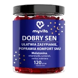 MyVita Good Sleep, natuurlijke jelly beans voor volwassenen, 120 stuks