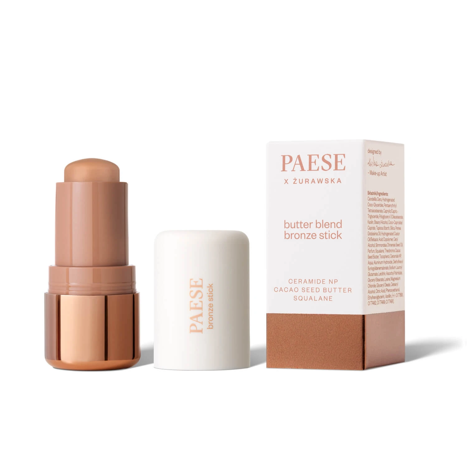 Paese Butter Blend, boterstick bronzer, 02 mokka, 6 g