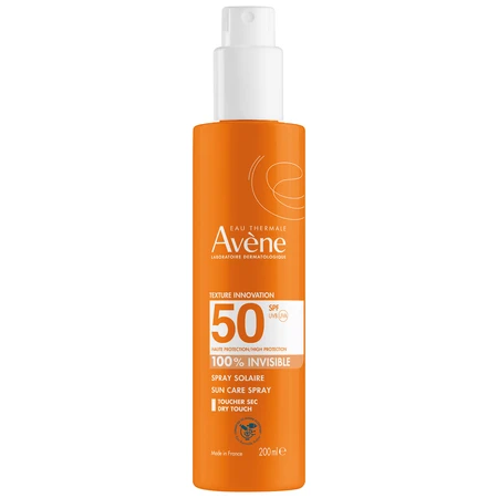 Avene Sun, protección solar extra alta, spray, FPS 50+, 200 ml