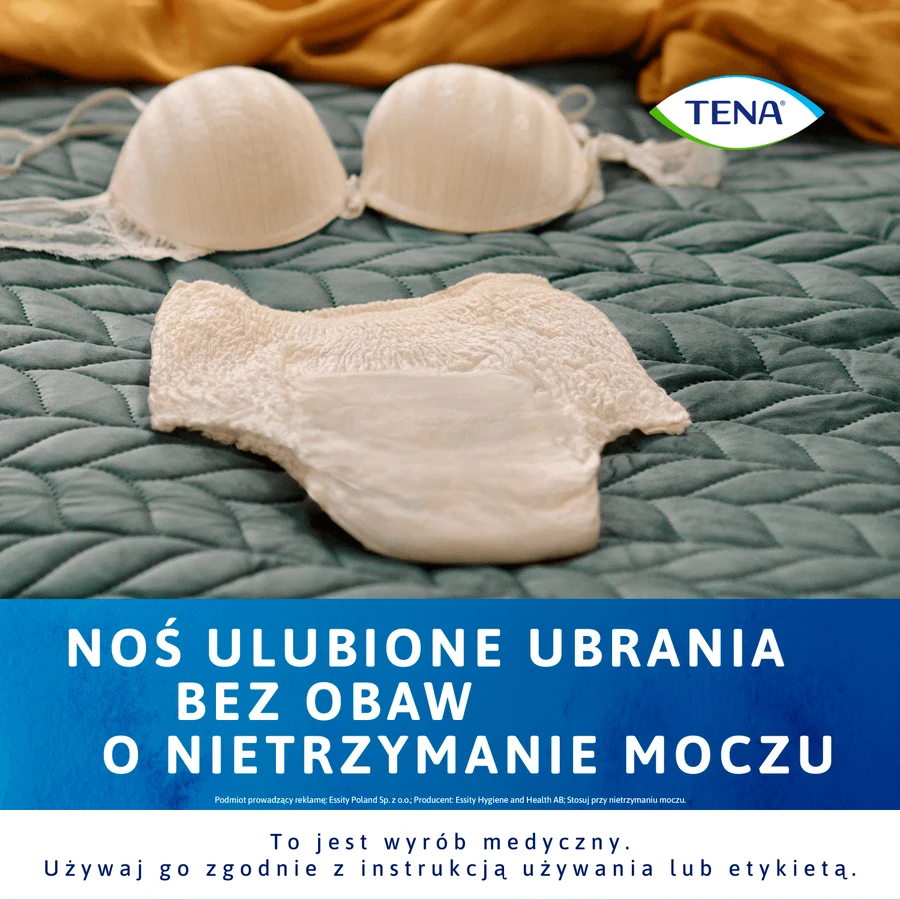 Tena Lady Pants Creme, absorberende slips, maat M, 75-105 cm, Plus, 9 stuks
