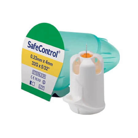 Unifine SafeControl, pennaalden, 32G, 4 mm, 100 stuks