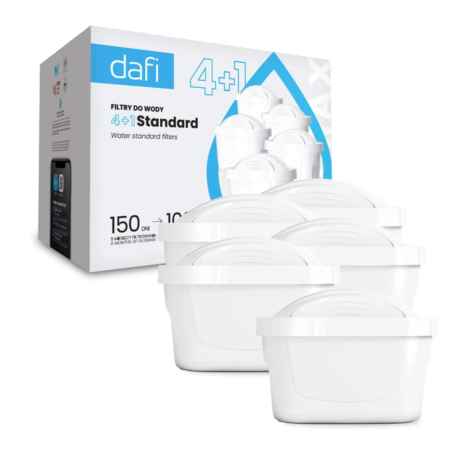 Dafi Unimax, pitcher filter, 5 pieces