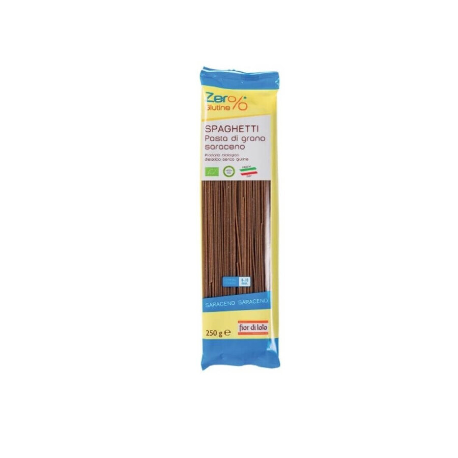 Spaghetti sans gluten avec des pâtes de sarrasin, 250 g, Fior Di Loto