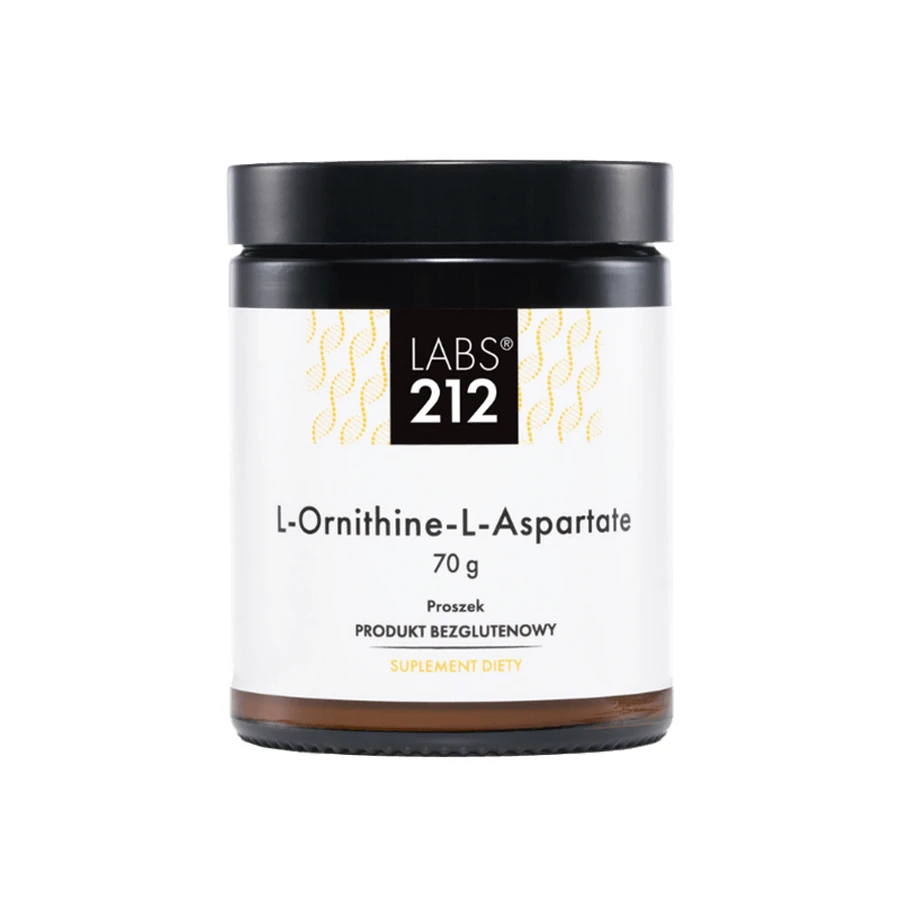 Labs212 L-Ornithine-L-Aspartaat, ornithine-aspartaat, 70 g