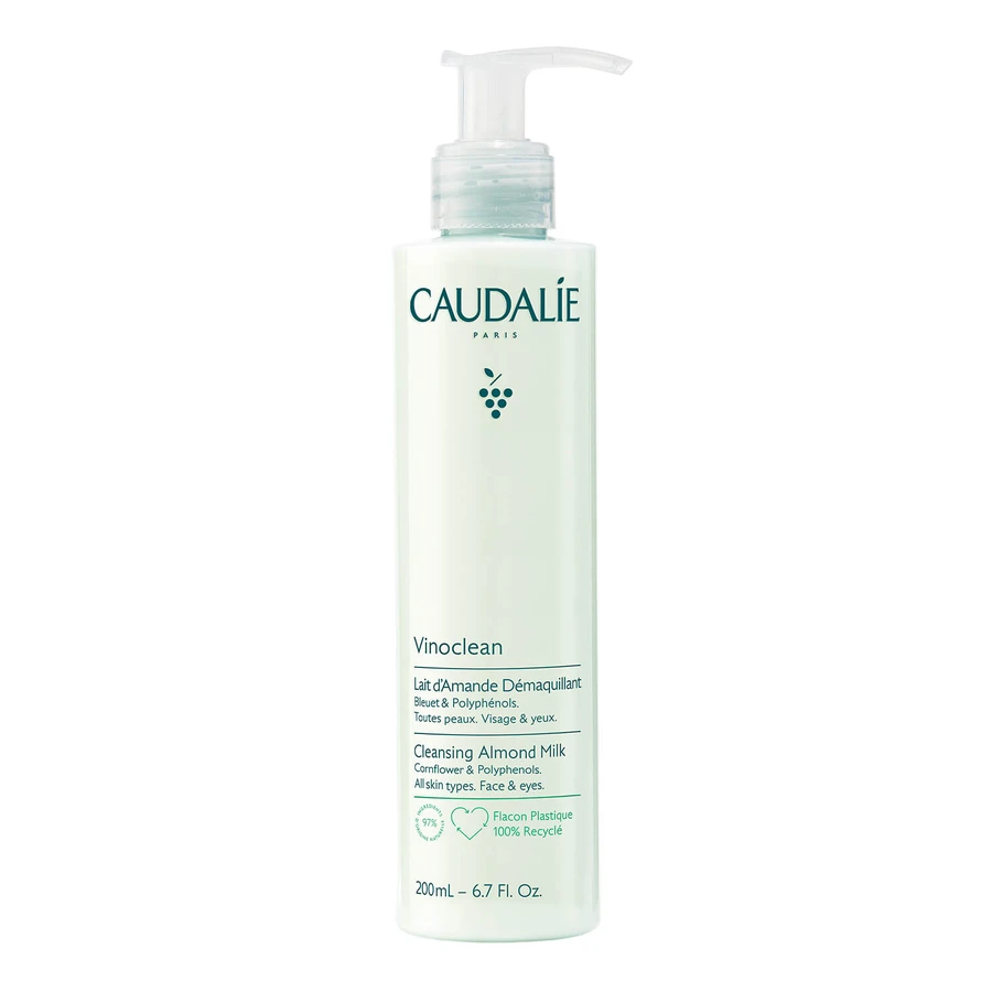 Caudalie Vinoclean, Mandel-Make-up-Entferner-Milch, 200 ml