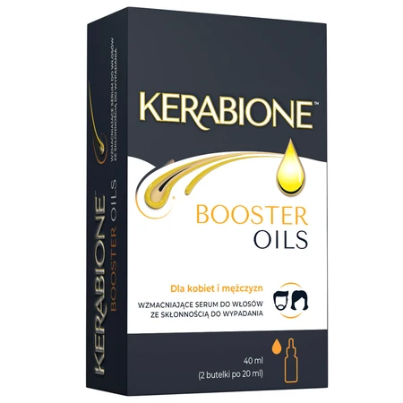 Kerabione Booster Oils, versterkend serum voor haar dat de neiging heeft uit te vallen, 2 x 20 ml