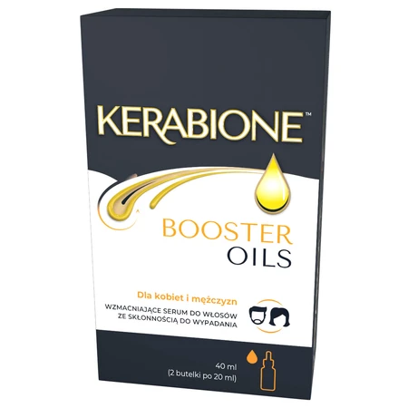 Kerabione Booster Oils, versterkend serum voor haar dat de neiging heeft uit te vallen, 2 x 20 ml
