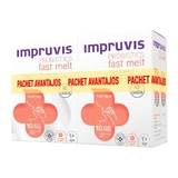 Impruvis Fast Melt pack met perziksmaak, 2 x 10 sachets, Pharma Brands