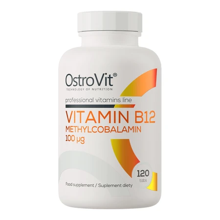 OstroVit Vitamin B12, methylcobalamin, 120 tablets