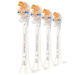 Philips, replacement tips for Sonicare A3 Premium All-in-One sonic toothbrush, white, 4 pieces