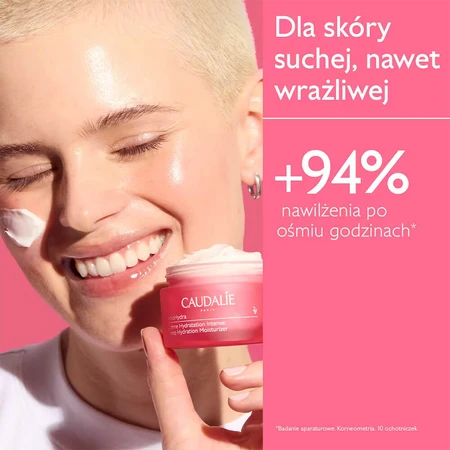 Caudalie VinoHydra, intensiv feuchtigkeitsspendende Gesichtscreme, 50 ml