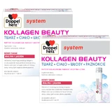 Doppelherz System Kollagen Schoonheidsset, frambozen- en bosbessensmaak, 2 x 30 ampullen