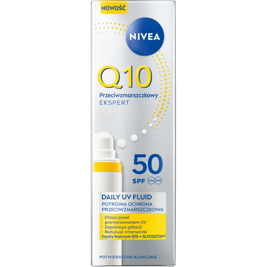 Nivea Q10, day cream, SPF 50, 40 ml
