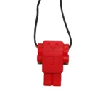Jellystone Designs, anti-stress pendant, robot, red, from 3 years, 1 piece