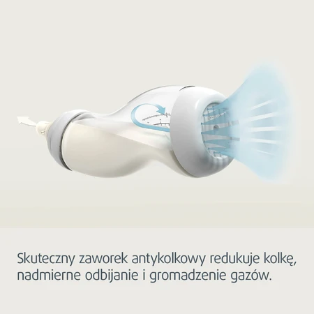 Canpol Baby's, S-Shape anti-colic fles, wijde opening, PP, 24/201, 200 ml + siliconen speen voor S-Shape XL fles, snel/voeding, 59/894, vanaf 9 maanden, 2 stuks gratis