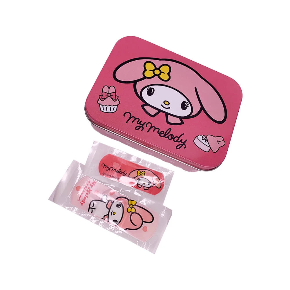 Hello Kitty Melody metalen doosje met pleisters, 30 g, Take Care